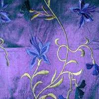 Manufacturers Exporters and Wholesale Suppliers of Embroidered Fabrics Silk HOWRAH West Bengal